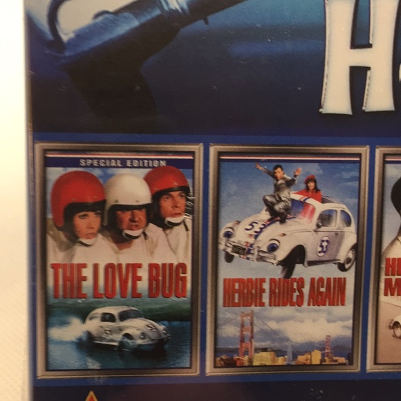 Disney Herbie 4 Dvd Movie Collection Sealed - Picture 8 of 10